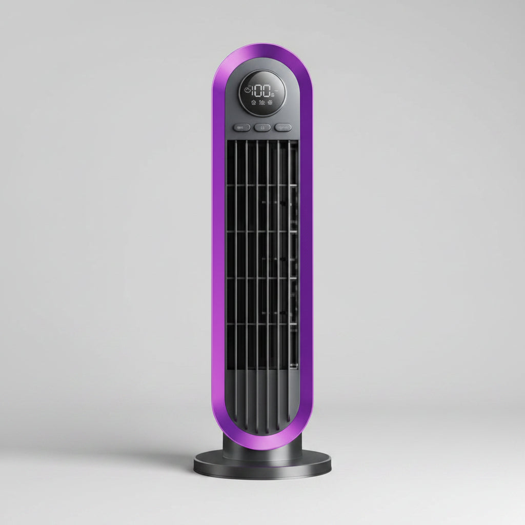 Portable Tower Fan | Bladeless Oscillating Design with Remote Control | Energy-Efficient Cooling for Home and Office 3