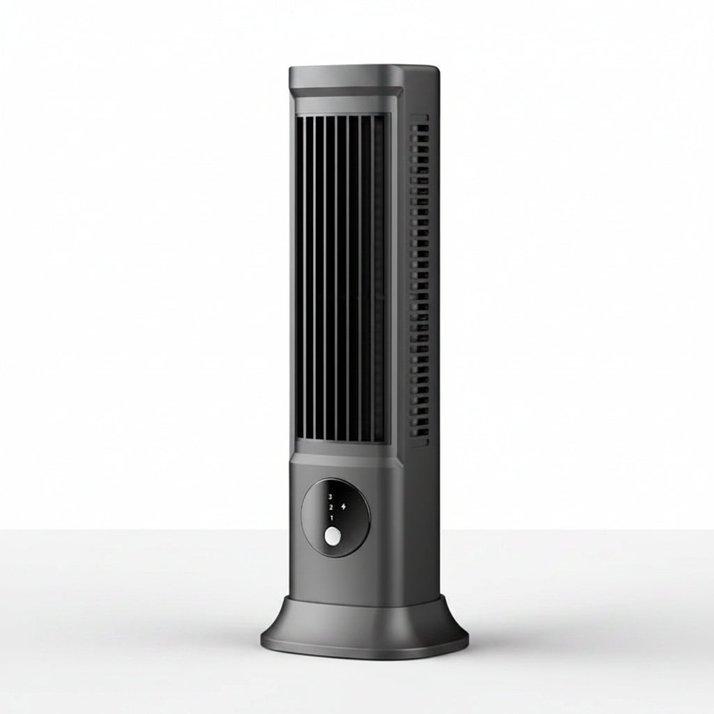 Portable Tower Fan | Slim Oscillating Cooling Fan with Remote Control | Space-Saving Design for Comfort 2