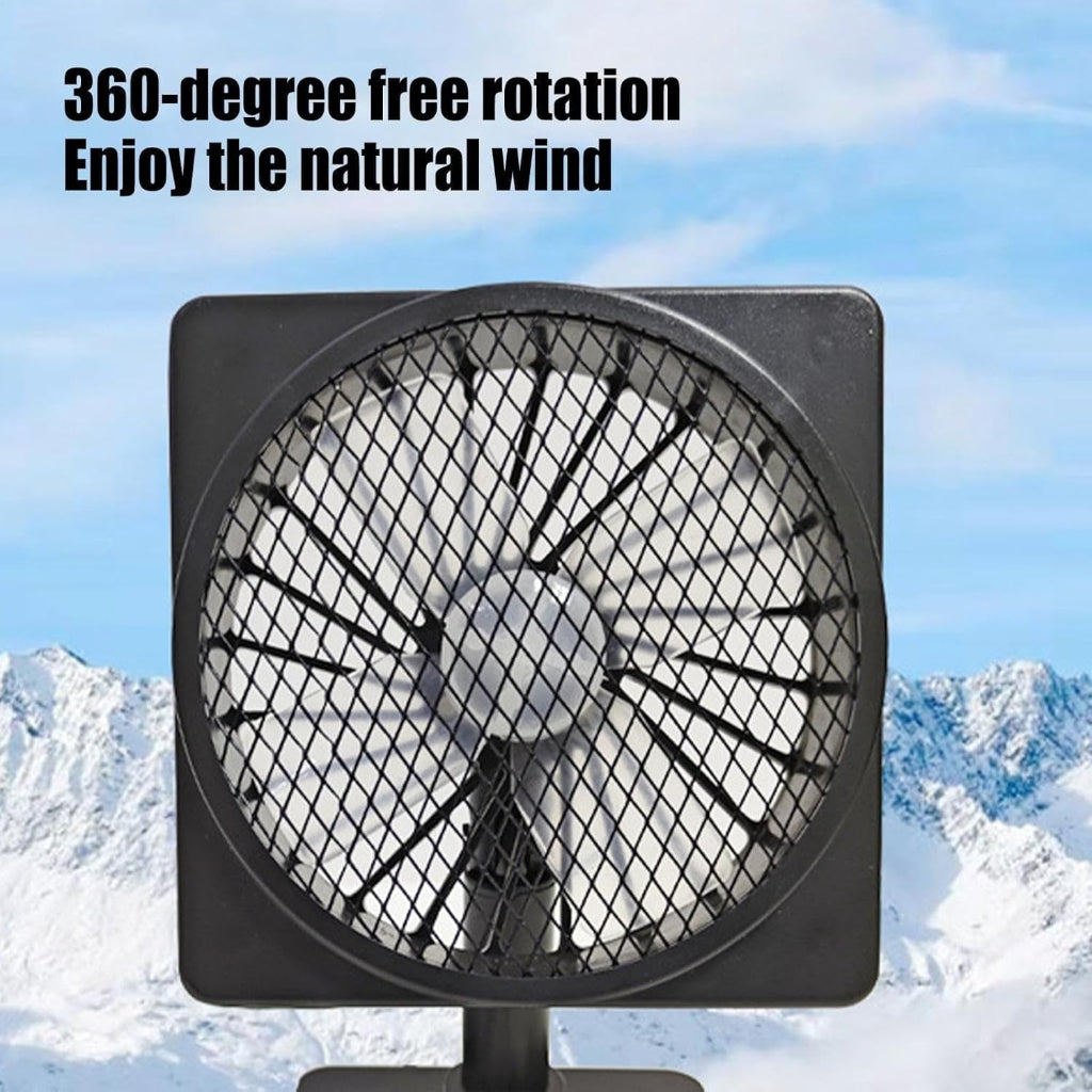 Portable USB Car Fan | 12V Cooling Solution with 360° Adjustable Direction | Ideal for Comfortable Road Trips 3