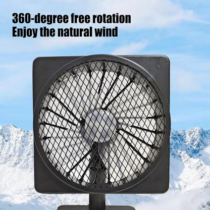 Portable USB Car Fan | 12V Cooling Solution with 360° Adjustable Direction | Ideal for Comfortable Road Trips 3