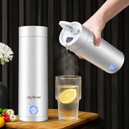 Portable Electric Kettle with Smart Temperature Control | Compact 450 ml Travel Boiler for Hot Water Anywhere