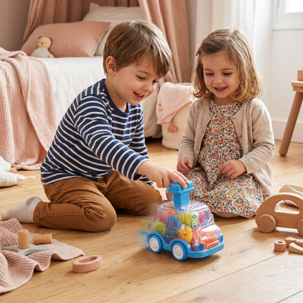 Toy Race Cars for Kids, Mini Toy Cars with Gear Mechanism, Push Toy Cars for Toddlers and Preschool_01