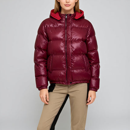 Women's Insulated Puffer Jacket with Hood for Warmth | Stylish Outerwear for Everyday Winter Comfort