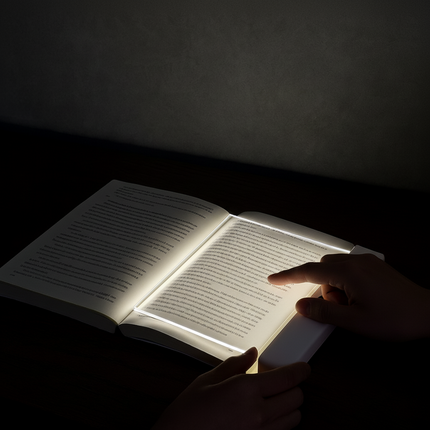 LED Book Light with Ultra-Thin Design & USB Rechargeable Battery | Eye-Friendly Illumination for Comfortable Reading