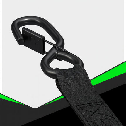 Retractable Ratchet Straps Cargo Tie Down Set with Heavy Duty Hooks | 20 ft Extension for Secure Transport and Storage
