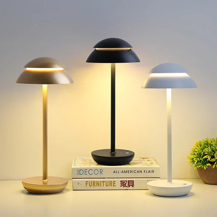 Rechargeable Table Lamp with Adjustable Brightness | Wireless Minimalist Lighting for Any Space