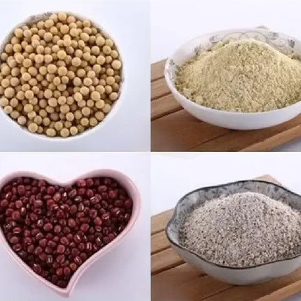 Electric Grinder for Coffee Beans, Nuts, Cereals and Spices with Low Noise Motor, Compact Kitchen Grinder for Home