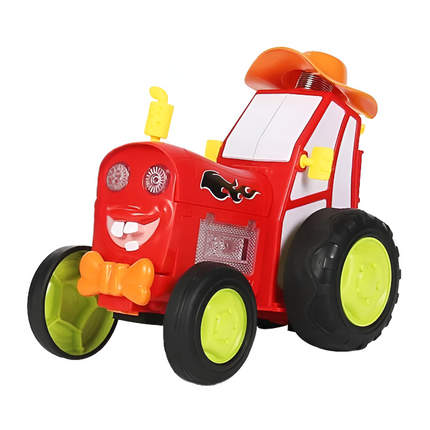 Remote Control Stunt Car with Rechargeable Battery & Light Display | Indoor Flip Vehicle for Active Play