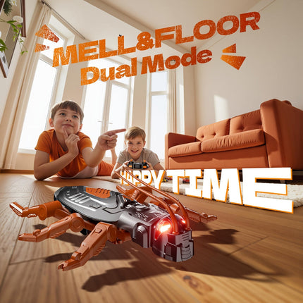 Remote Control Wall Climbing Lizard Robot Toy with USB Rechargeable Design | Indoor Fun for Kids Age 3+
