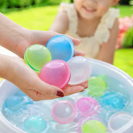 Reusable Water Balloons with Quick-Fill Magnetic Design | Eco-Friendly Outdoor Fun for Kids and Adults