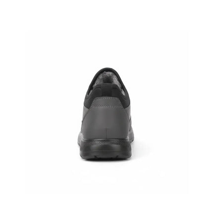Mens Sneakers for Winter, Water Repellent Padded Sneakers with Plush Lining and Elastic Laces – image 4