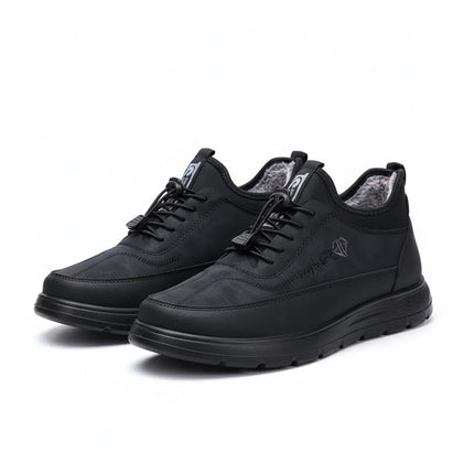 Water Repellent Padded Sneakers with Plush Lining and Elastic Laces, Lightweight Sneakers – image 6
