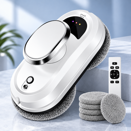 Robot Window Cleaner with Remote Control, Automatic Glass Cleaner for Windows and Mirrors, Window Cleaning Robot_00