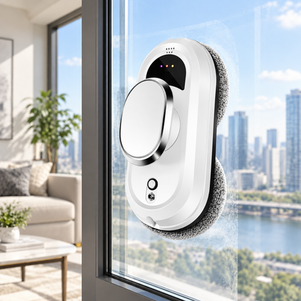 Robot Window Cleaner with Remote Control, Automatic Glass Cleaner for Windows and Mirrors, Window Cleaning Robot_01