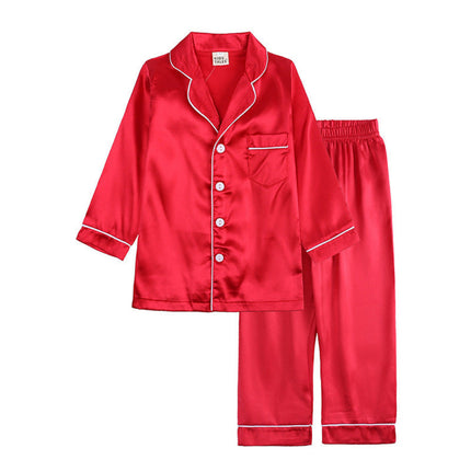Kids Pajama Set with Button Top and Elastic Waist Pants | Comfortable Sleepwear for Bedtime and Lounging