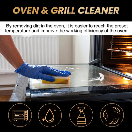 Grill Cleaner, Low Odor Kitchen Degreaser for Baked On Grease – image 6