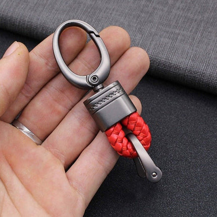 Braided Keychain for Car Keys, Woven Neck Key Lanyard – image 10