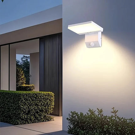 Outdoor Wall Light with Motion Sensor & Adjustable Head | IP65 Waterproof LED for Modern Homes