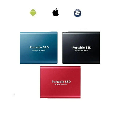Portable SSD 128GB, External SSD Drive for Gaming