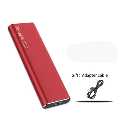 External Hard Drive Portable SSD with USB 3.2 for Fast File Transfers | Slim Design for Easy Everyday Backup