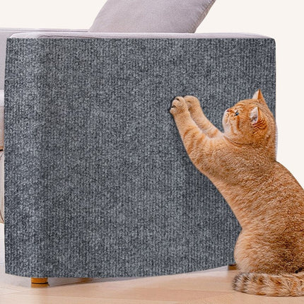 Cat Scratching Pad with Self-Adhesive Backing, Cut to Size Sofa and Chair Protector, 3 Sizes and 6 Colours