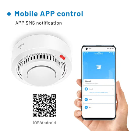 Battery Smoke Detector with WiFi