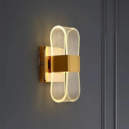 Nordic LED Wall Lamp with Sculptural Aluminium Design | Warm Ambient Light for Modern Home Decor