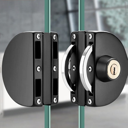 Sliding Door Lock for Glass Doors, Stainless Steel Sliding Glass Door Latch