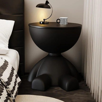 Bear-Shaped Side Table with Hidden Storage | Cute Modern Coffee Table for Living Room and Bedroom