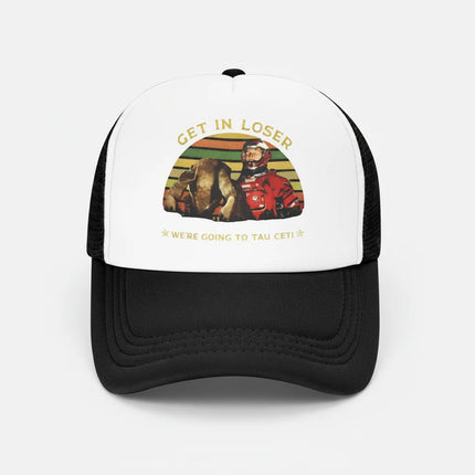 Project Rocky Trucker Hat with Adjustable Snapback | Stylish Mesh Cap for All-Season Comfort