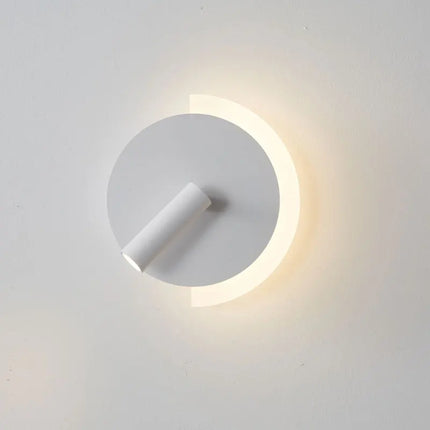 LunaSpot Wall Light with Dual Lighting Function | Modern LED Design for Ambient and Focused Illumination