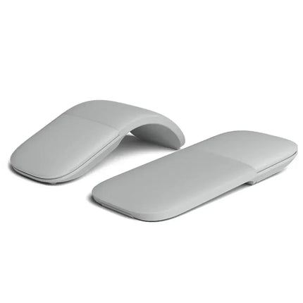 Ergonomic Wireless Mouse, Foldable Bluetooth Mouse for Laptop with Touch Scroll, Ultra Thin Arc Computer Mouse