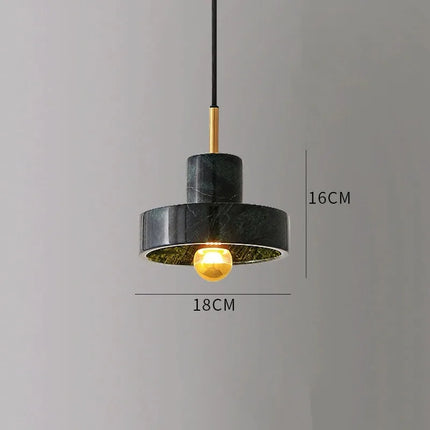 Natural Marble Pendant Lamp with Sculptural Design | Unique Postmodern Lighting for Luxurious Ambiance
