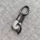 Braided Keychain for Car Keys, Woven Neck Key Lanyard, Key Ring with Long Loop for Belt