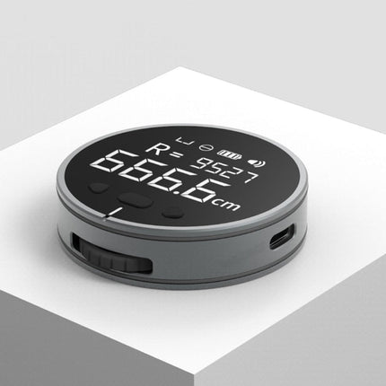 Digital Measuring Tape, 99 m Electronic Tape Measure with 20 Measurement Memory for Curves and Corners