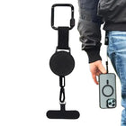 Phone Belt Holder Retractable, Anti Theft Phone Strap with Belt Clip and Quick Retract Wire, Phone Leash for Hiking