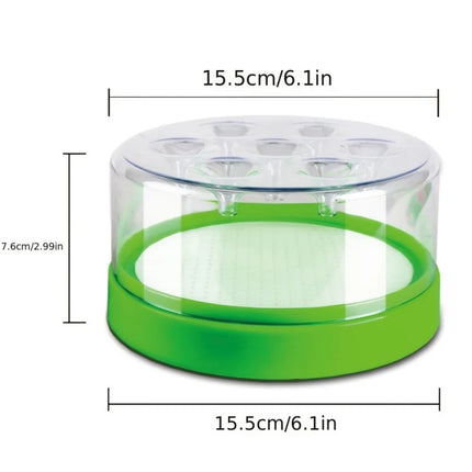 Fly Traps Outdoor and Indoor, Reusable Fly Catcher Outdoor with 7 Entrances
