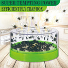 Fly Traps Outdoor and Indoor, Reusable Fly Catcher Outdoor with 7 Entrances, Natural Pest Control for Patio and Kitchen