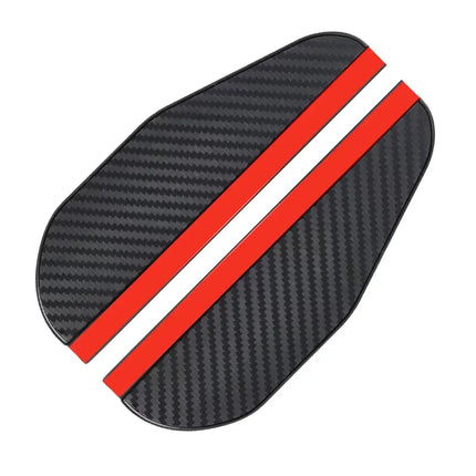 Car Mirror Rain Guard Visor with Peel and Stick Adhesive Backing for Side Mirrors, No Tools Needed to Fit