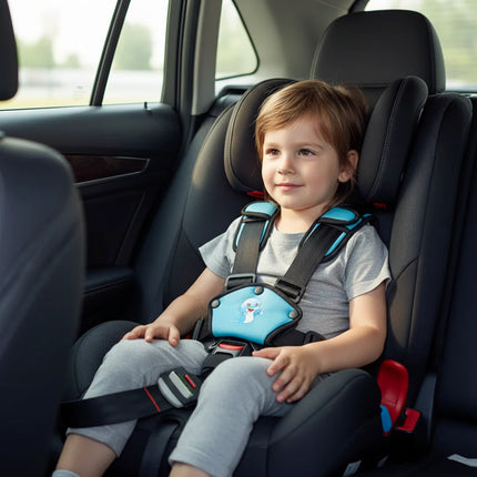 Portable Children's Car Seat Vest with Easy Installation | Secure Fit for Safe Travel and Comfort