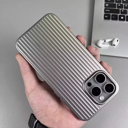 Military Grade Shockproof iPhone Case with Ribbed Surface | Ultra-Slim Protection for Everyday Use