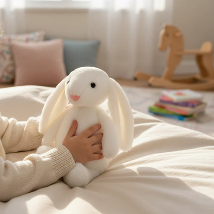 Bunnycat Plush Pendant Rabbit Toy with Soft Fabric | Cute 10 cm Accessory for Bags and Gifts