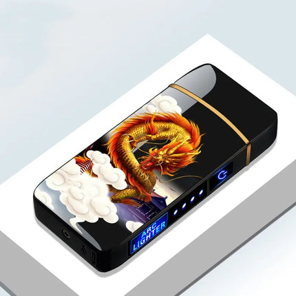 Electric Lighter Windproof, Plasma Lighter USB Rechargeable with Double Arc and Touch Sensor – image 9