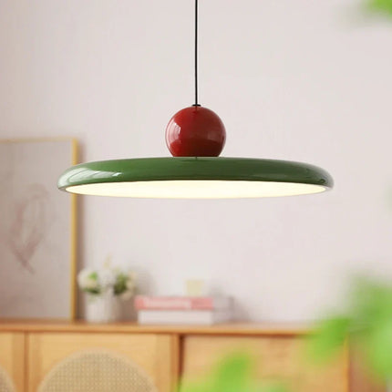 Nordic Flying Saucer Pendant Light with Eye-Friendly LED Glow | Playful Ceiling Lamp for Modern Spaces
