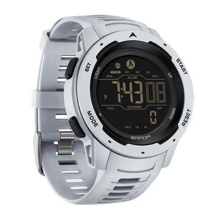 Military Digital Watch with Pedometer, 5 Bar Water Resistant Sports Watch – image 6