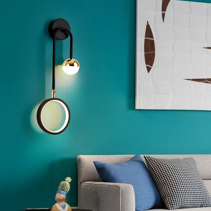 Modern LED Wall Light with Sculptural Design | Directional Soft Ambient Lighting for Stylish Interiors