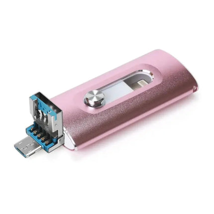 External Hard Drive Portable SSD with 4-in-1 OTG Design | High-Speed USB 3.0 Storage for File Security and Convenience