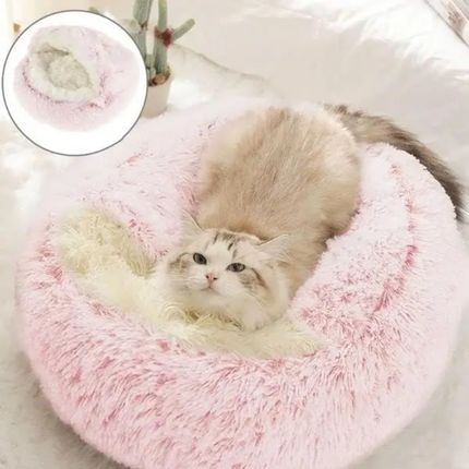 Covered Dog Bed, Small Dog Bed with Removable Cushion, Round Calming Dog Cave Bed for Small and Medium Dogs – image 8