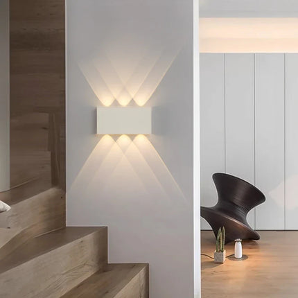 Rechargeable Wall Lamp with Modern Wood-Grain Design | Wireless Touch-Controlled Lighting for Any Space