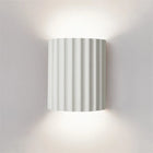 Wall Sconces Modern, Nordic Resin Wall Light with Ribbed Design, Indoor Wall Lamp for Bedroom and Living Room_09
